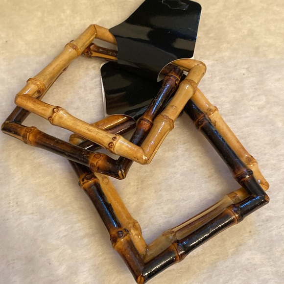 Wood Bangle Bracelets - Picture 2 of 3